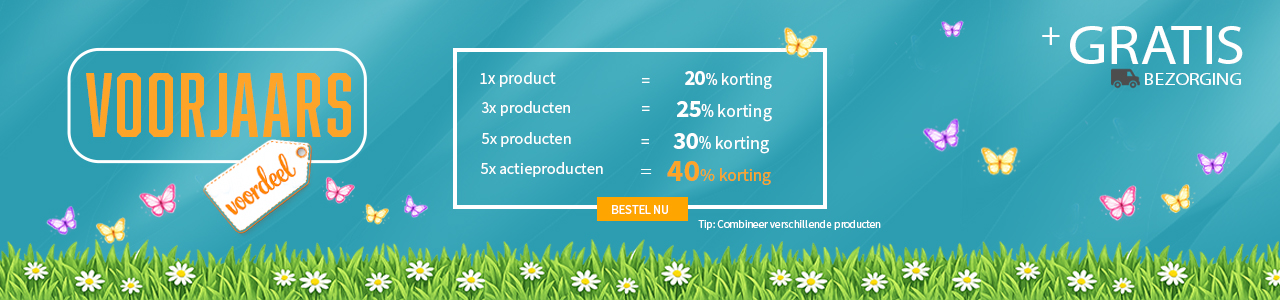 voorjaarsvoordeel actie 2026 pax raamdecoratie
